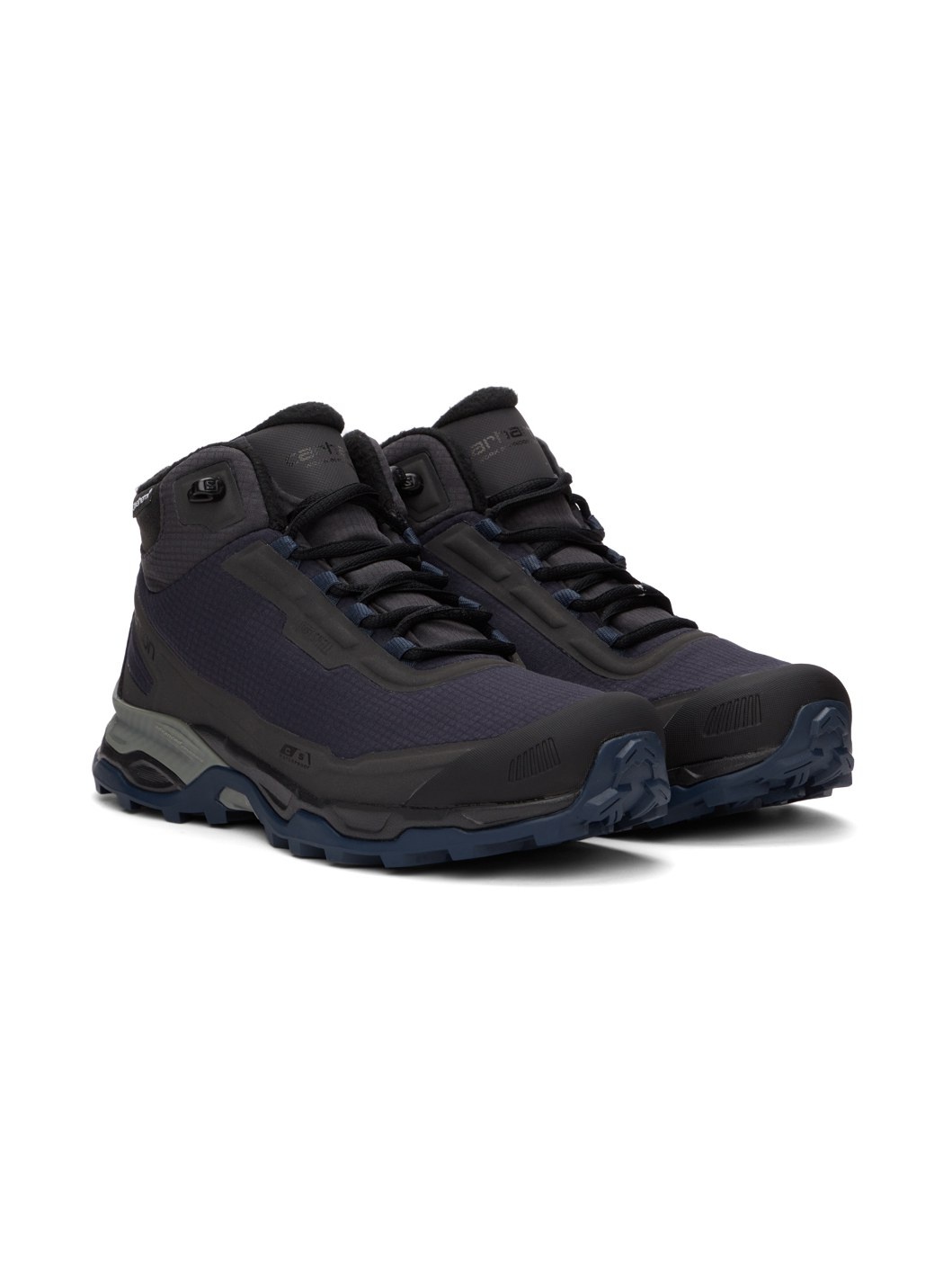 Navy & Black Salomon Edition Shelter CSWP Boots - 4