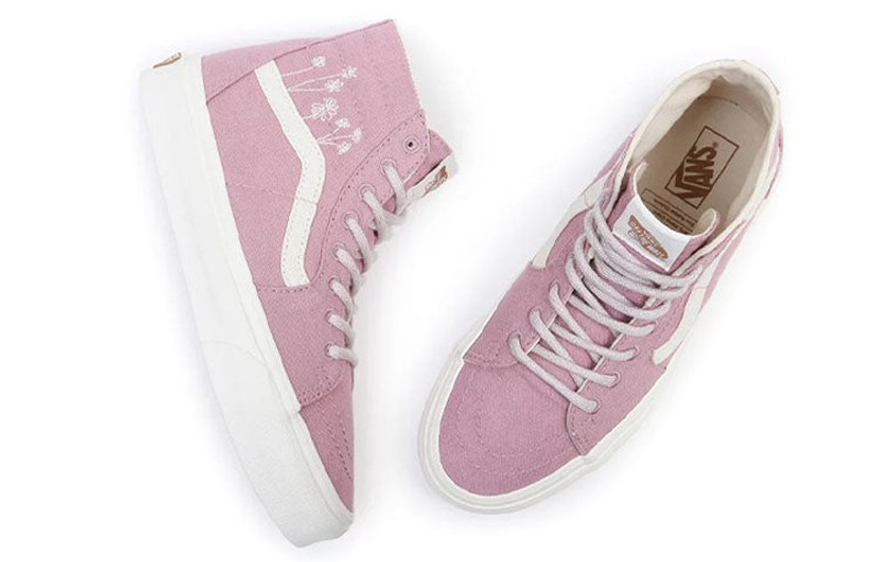 Vans (WMNS) Vans Sk8-Hi Tapered Shoes 'Pink White' VN0A5KRUBD5 outlook