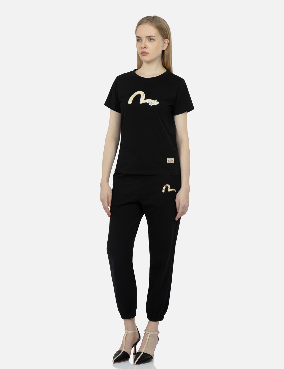BROCADE SEAGULL APPLIQUÉ T-SHIRT - 3