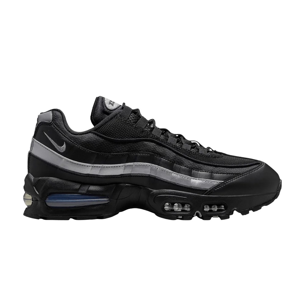 Nike Air Max 95 'Big Bubble - Black Metallic Silver' - 1