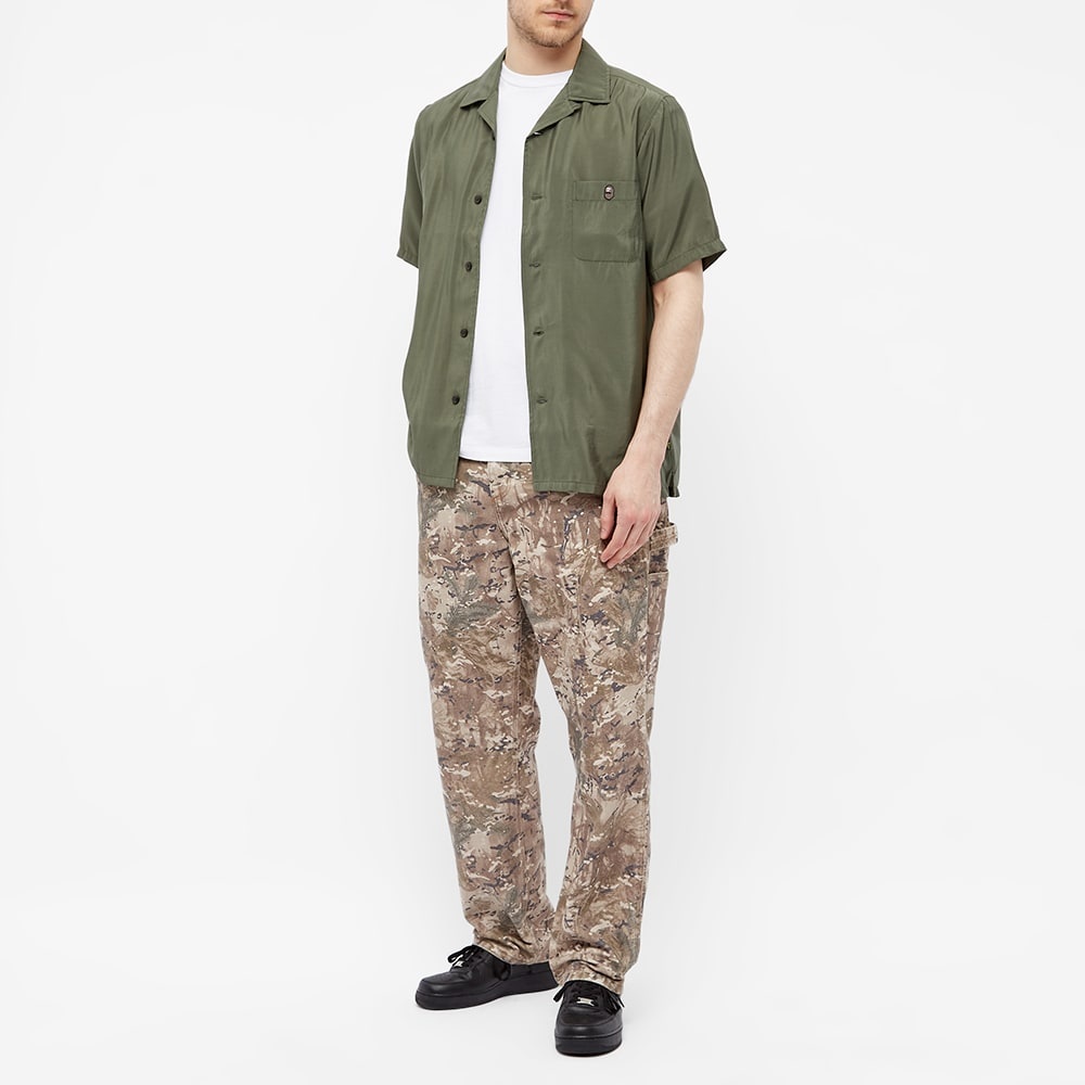 A Bathing Ape One Point Open Collar Shirt - 6