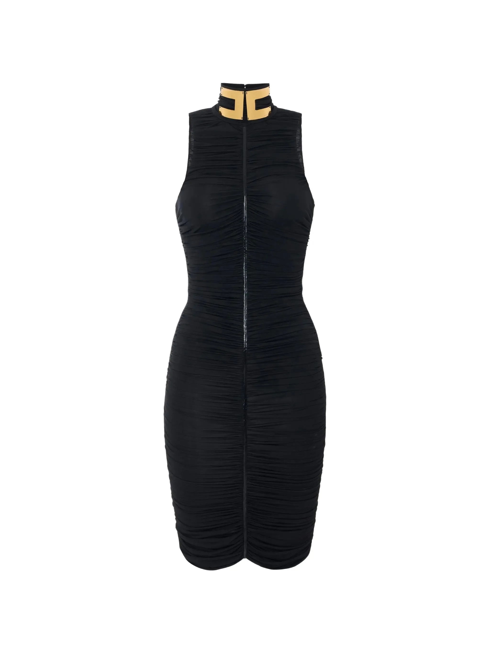 Elisabetta Franchi Dress In Lightweight Crêpe Jersey Fabric - 1
