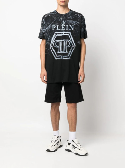 PHILIPP PLEIN logo crew-neck T-shirt outlook