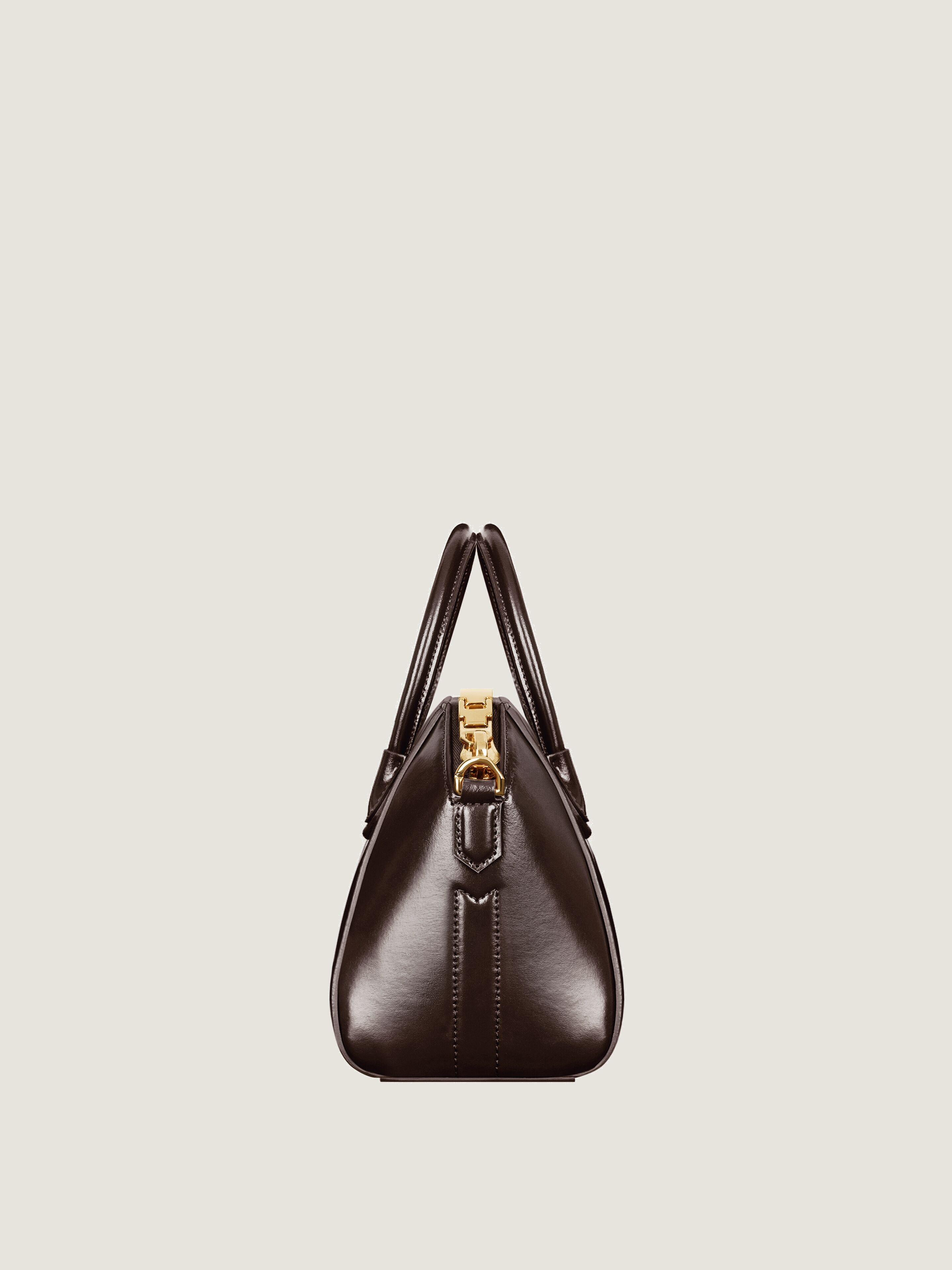 MINI ANTIGONA BAG IN BOX LEATHER - 2