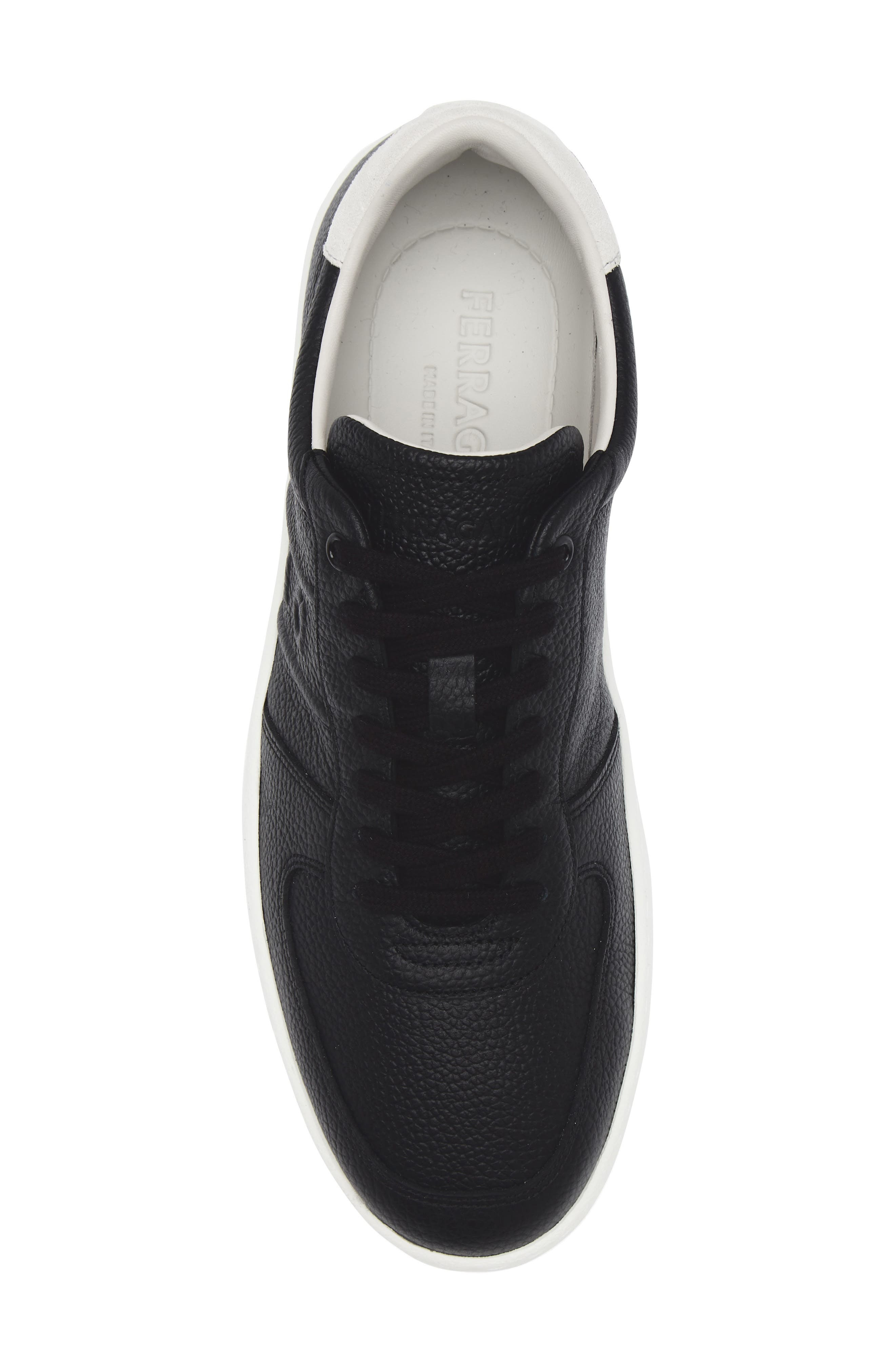 FERRAGAMO Adam Low Top Sneaker in Nero Haze at Nordstrom - 5