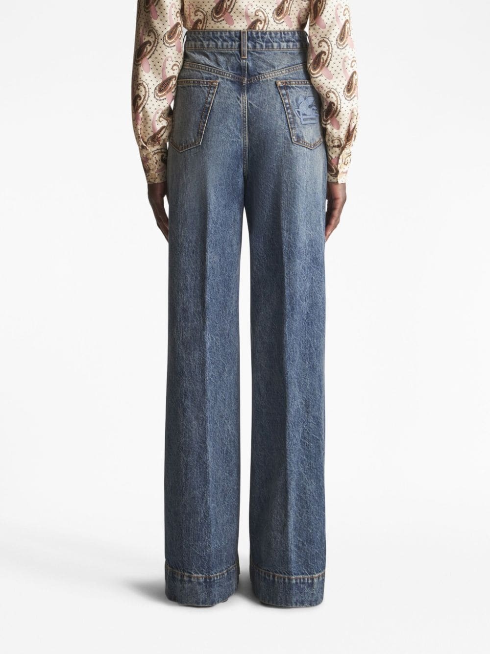 high-rise flared jeans - 4