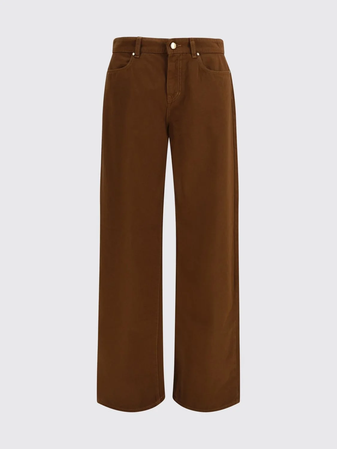 Max Mara Studio Women Max Mara Studio Cotton Denim Straight Jeans - 1