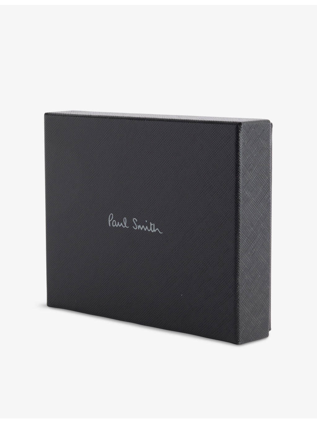 Graphic-Print Textured Leather Card Holder - 5
