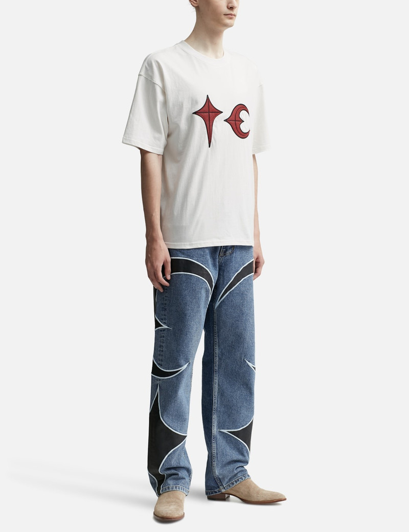 Thug Club TC LEATHER WASHING DENIM PANTS outlook