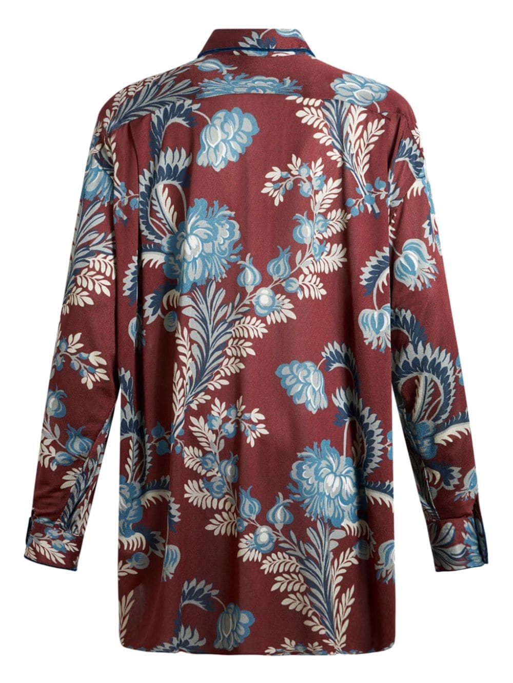 floral-print shirt - 7