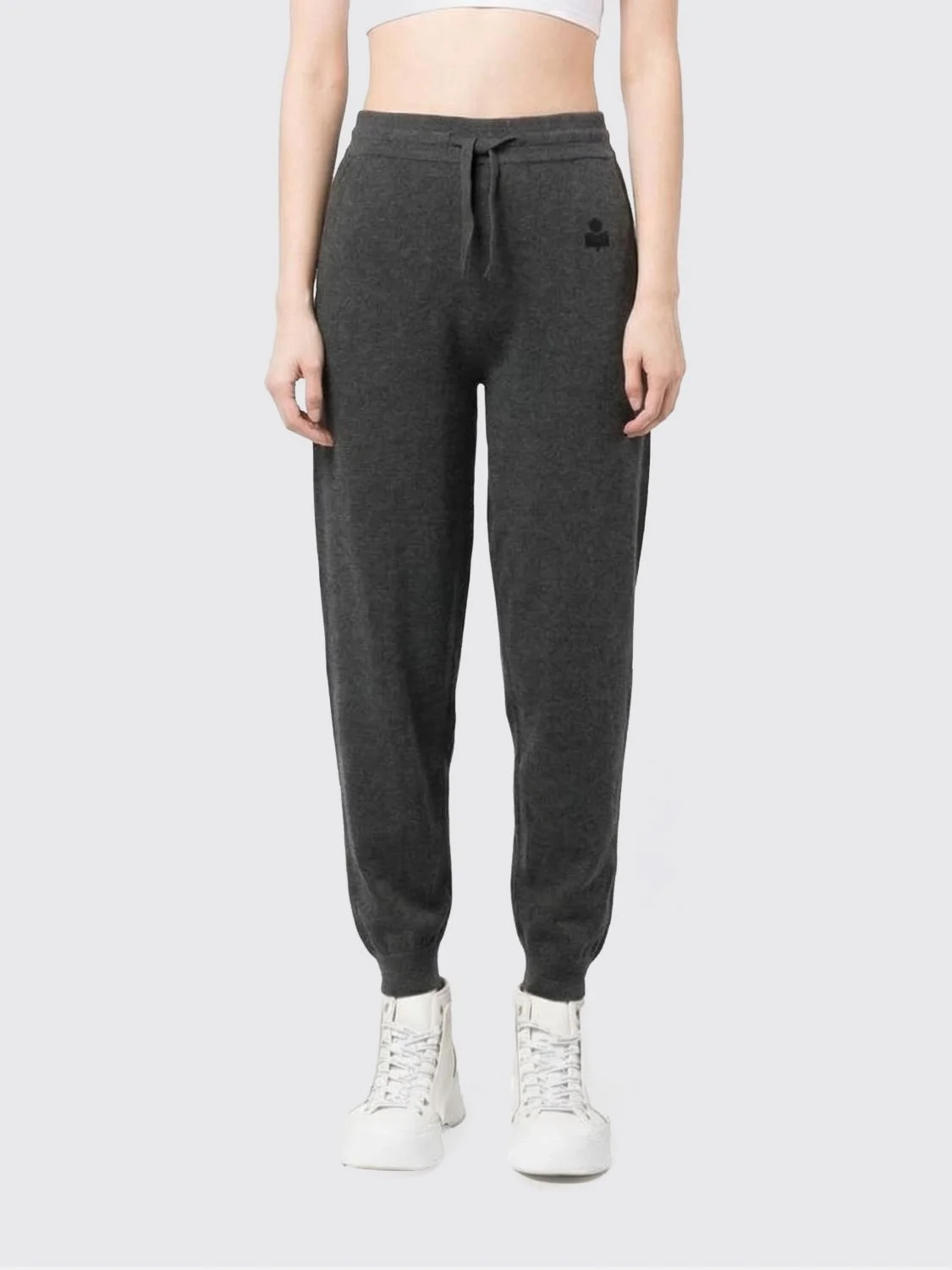 ISABEL MARANT ETOILE Cotton Blend Jogging Trousers - 1