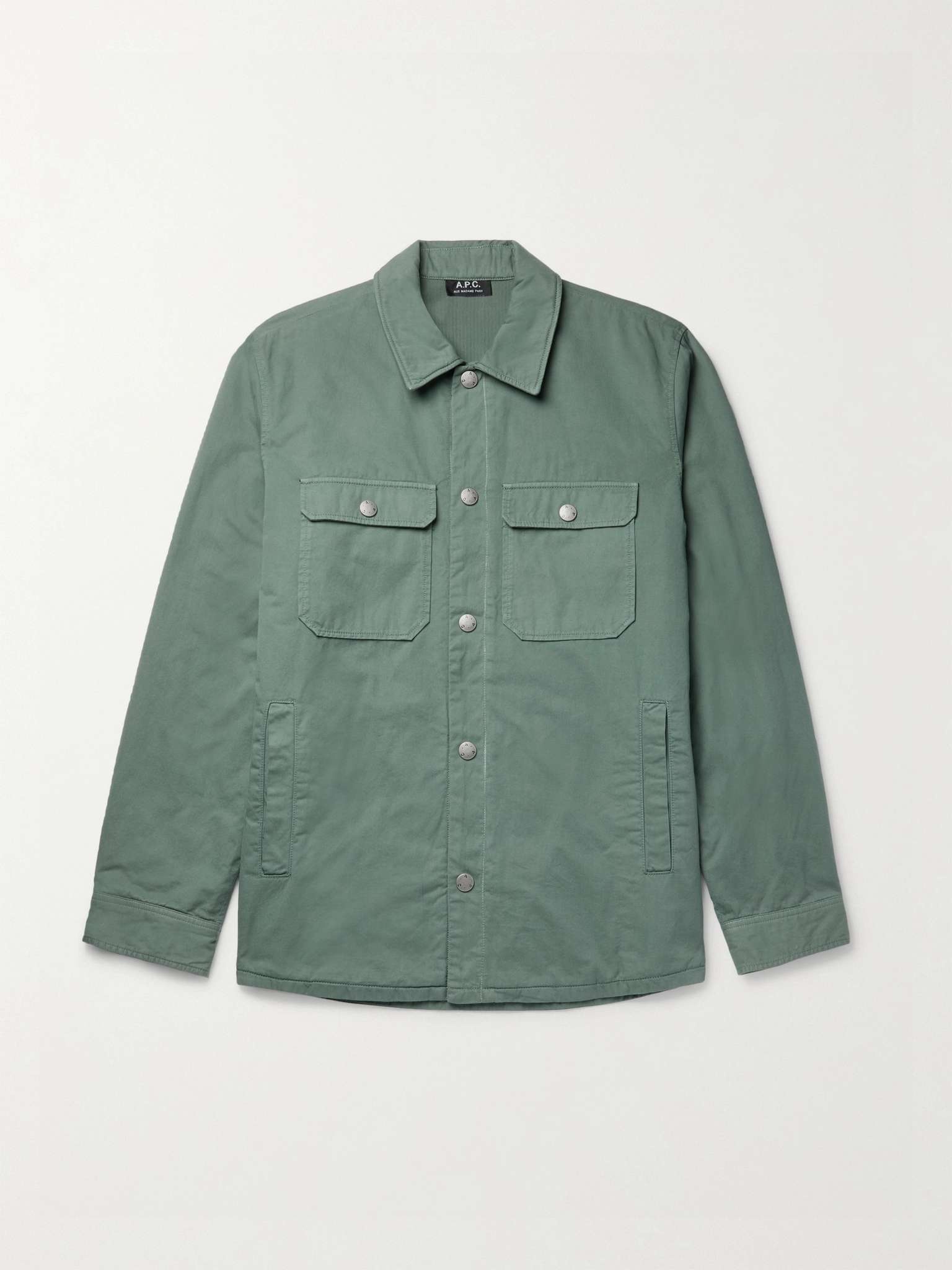 Alex Cotton-Twill Shirt Jacket - 1