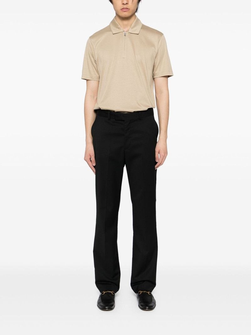 BOSS half-zip polo shirt outlook