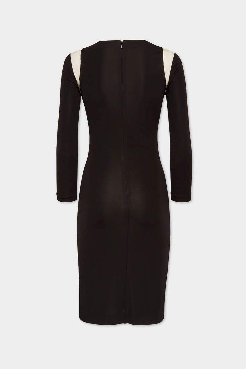 DSQUARED2 JERSEY V NECK DRESS outlook