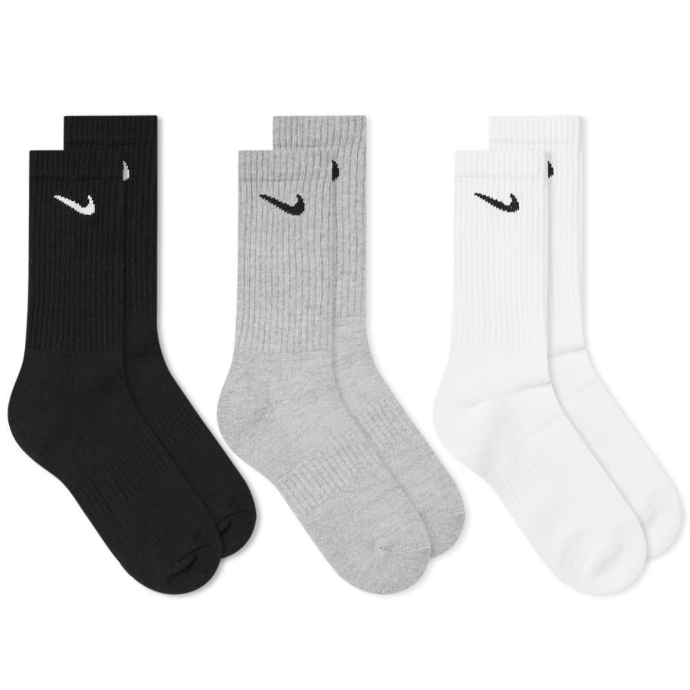 Nike Cotton Cushion Crew Sock - 3 Pack - 1