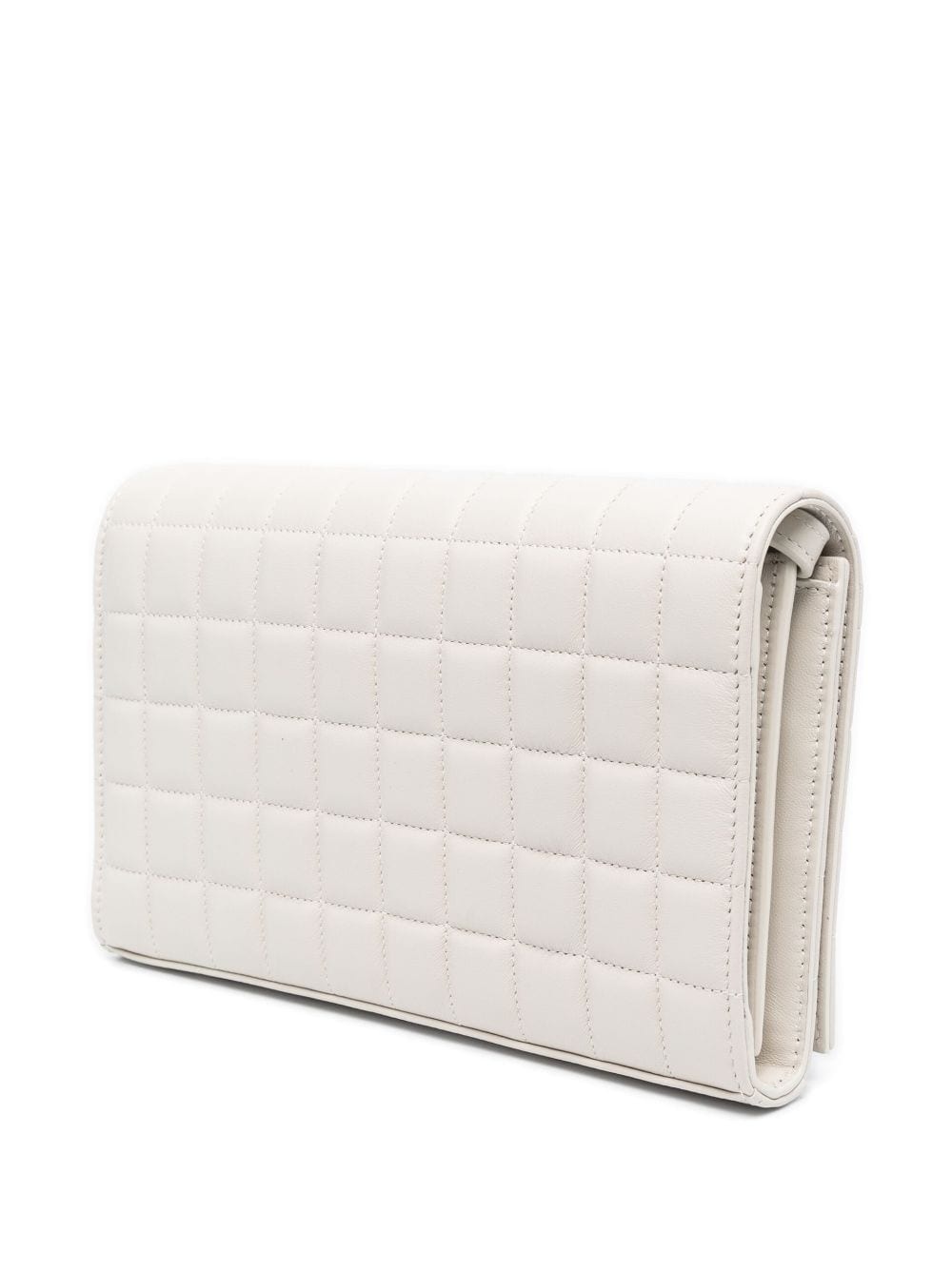 Cassandre matelassé leather clutch - 3