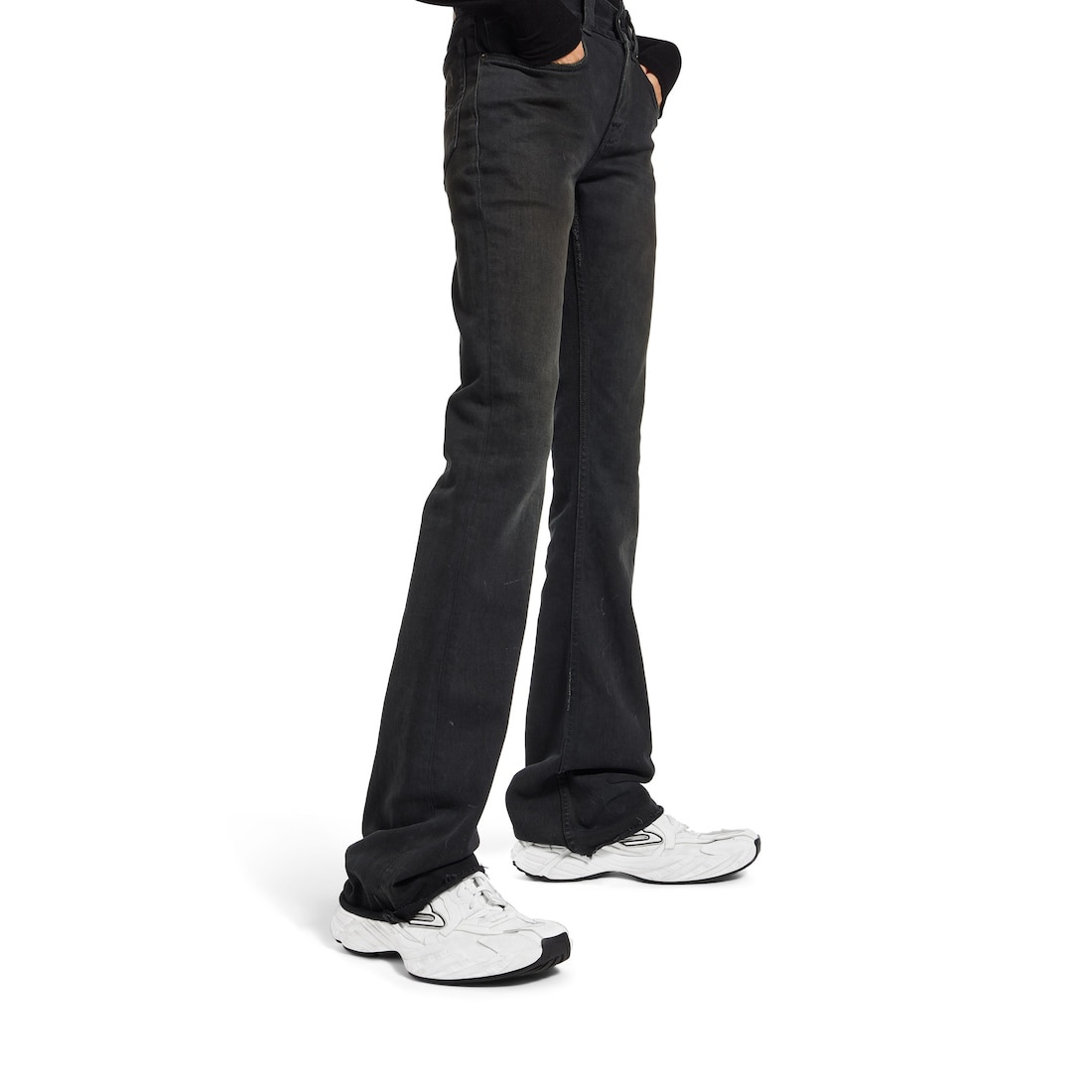 Women's Monday Shoe in White/black/grey - 9