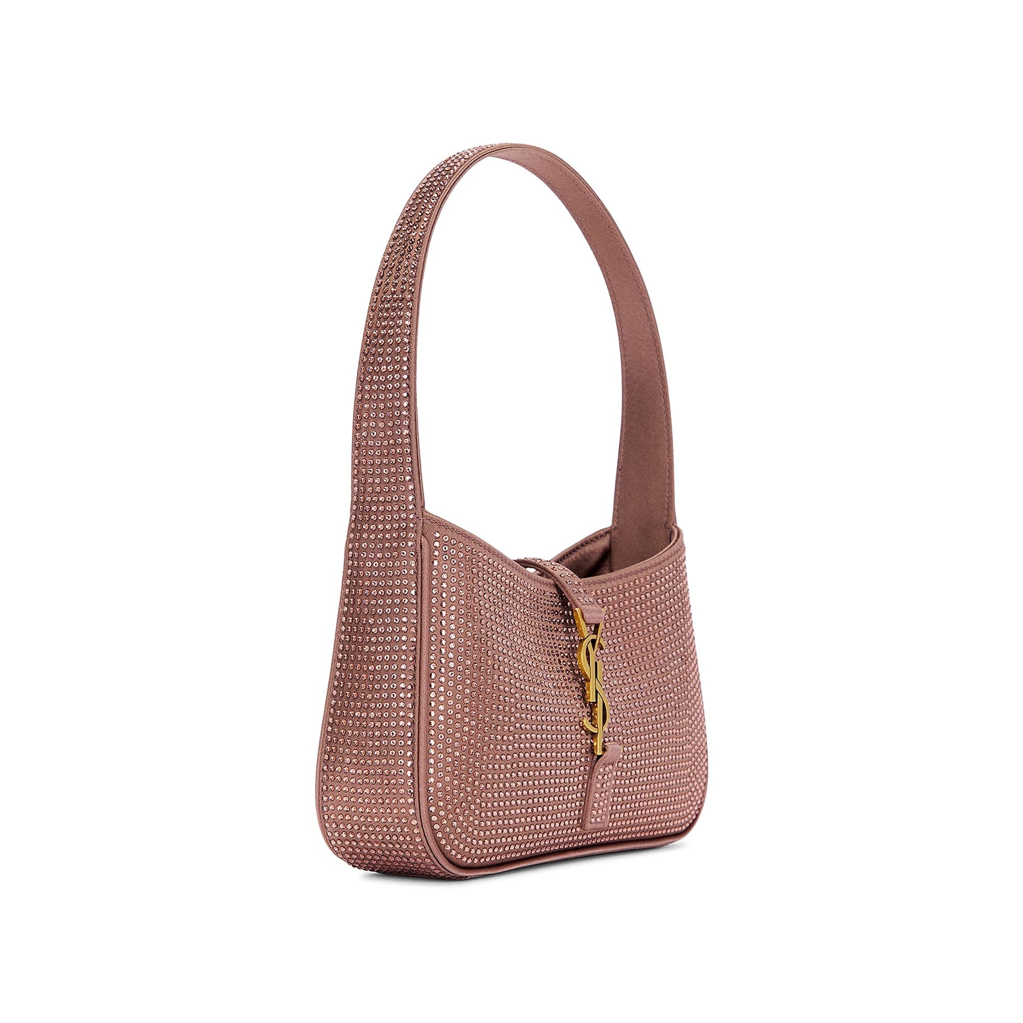 Saint Laurent Mini Le 5 a 7 Hobo Bag 'Elderberry' - 3