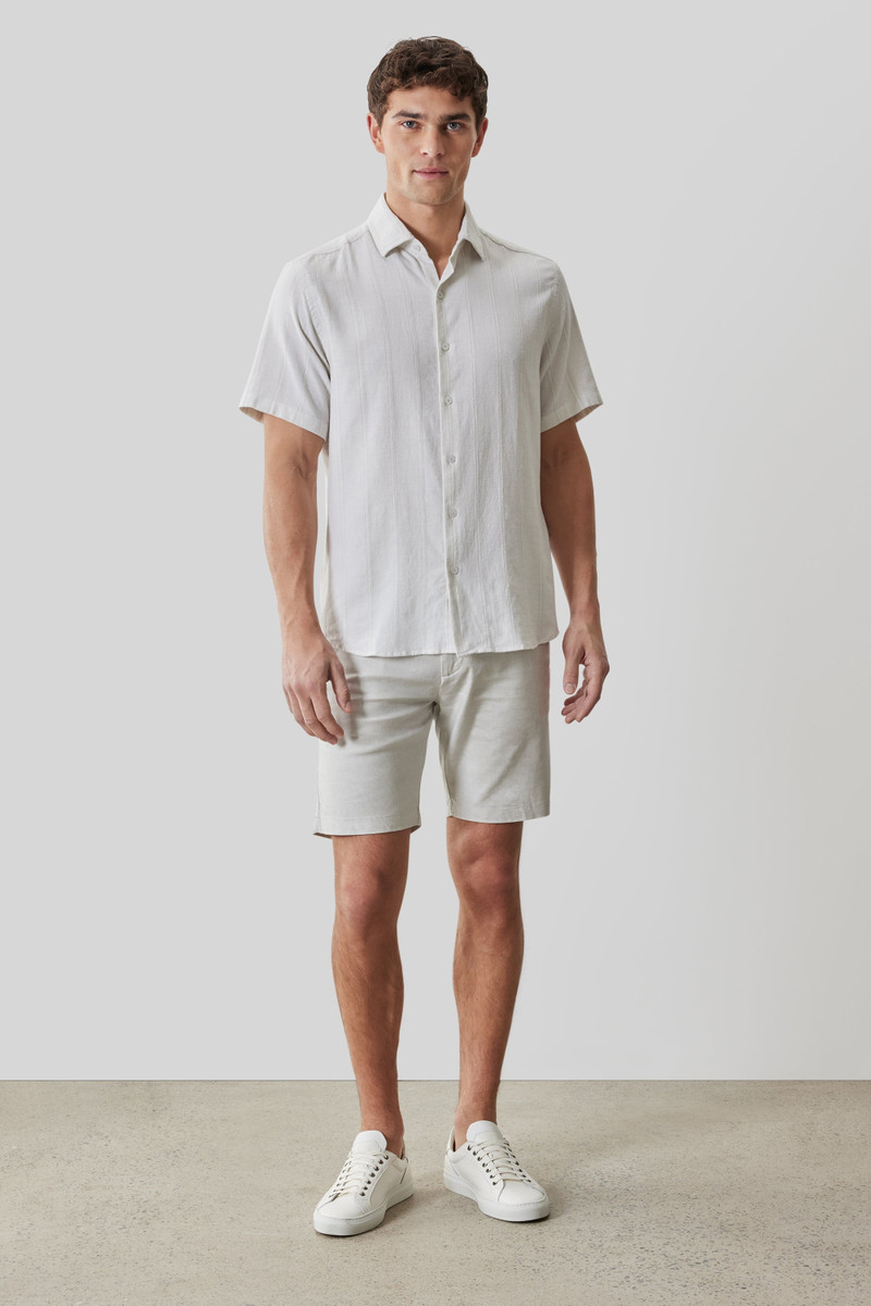 ROBERT BARAKETT Satoru Short Sleeve Shirt outlook
