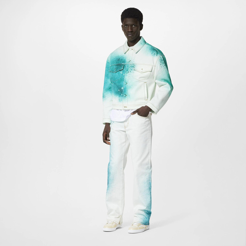 Louis Vuitton LV Spray Denim Jacket outlook