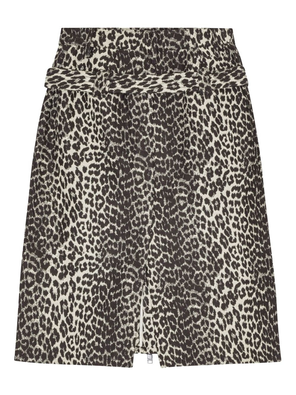leopard-print skirt - 7