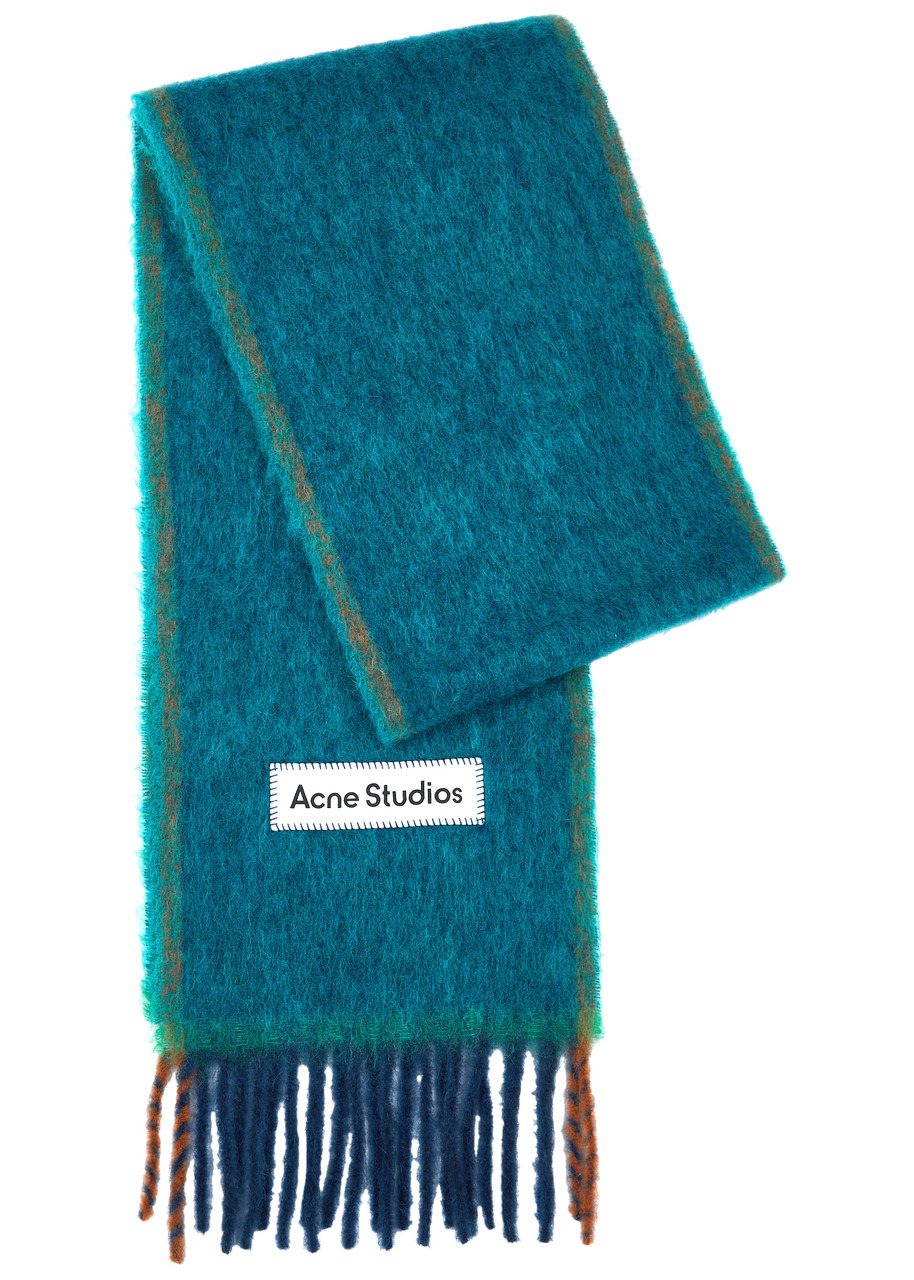 Vally alpaca-blend scarf - 1