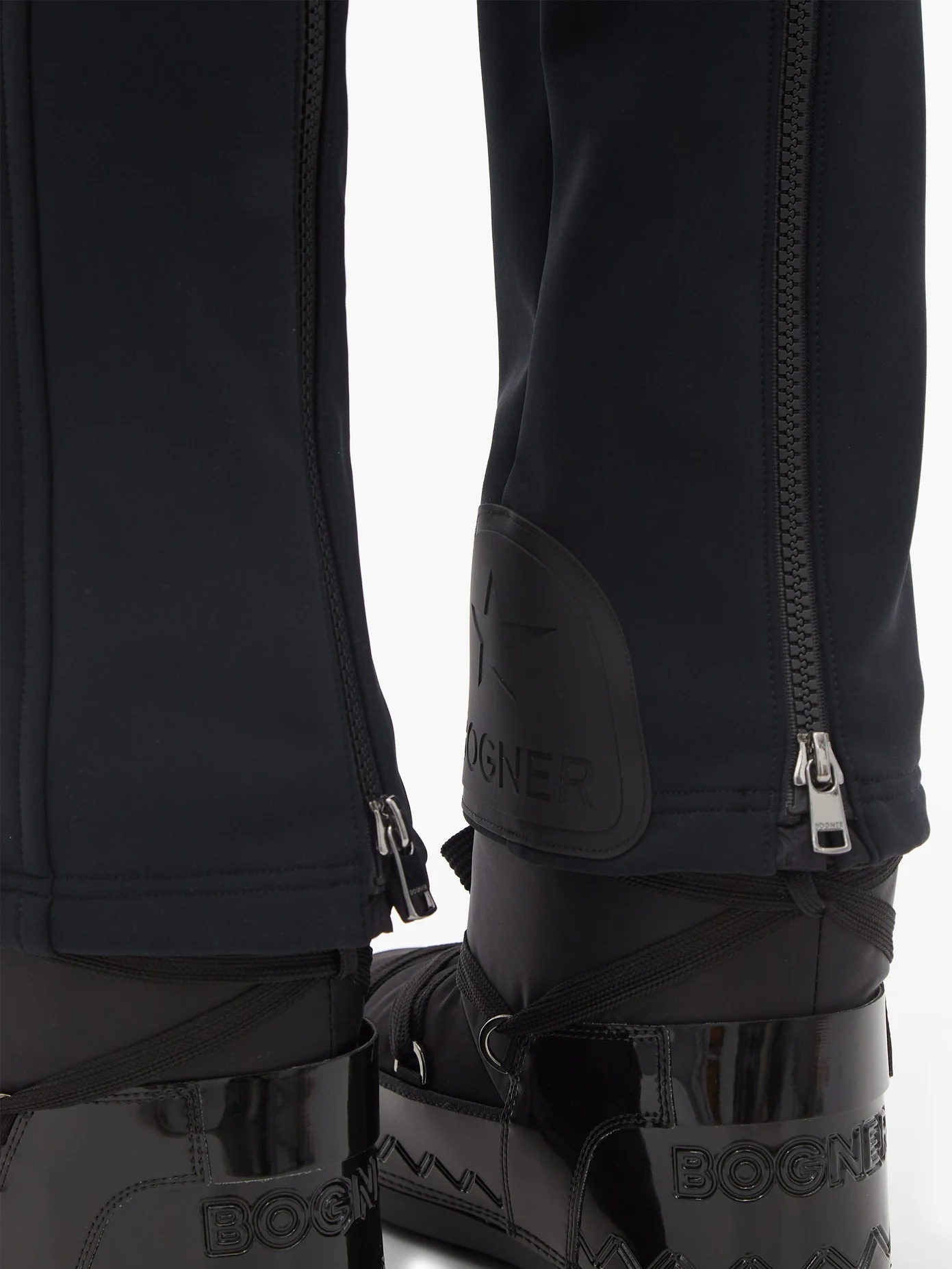 Haze high-rise soft-shell bootcut ski trousers - 4