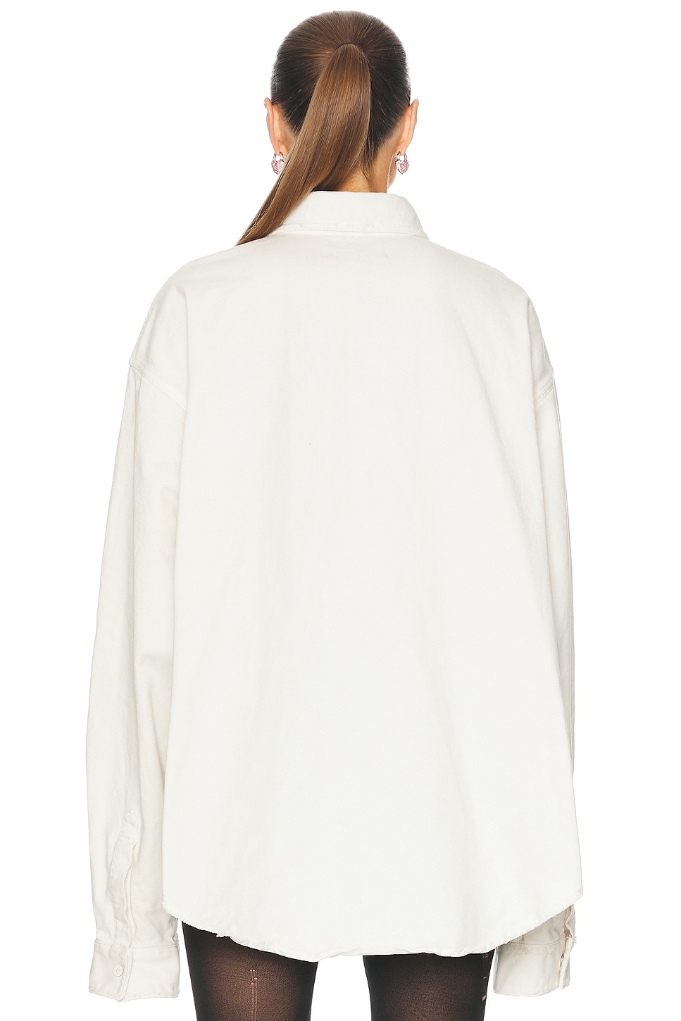 Large Fit Long Sleeve Shirt - 3