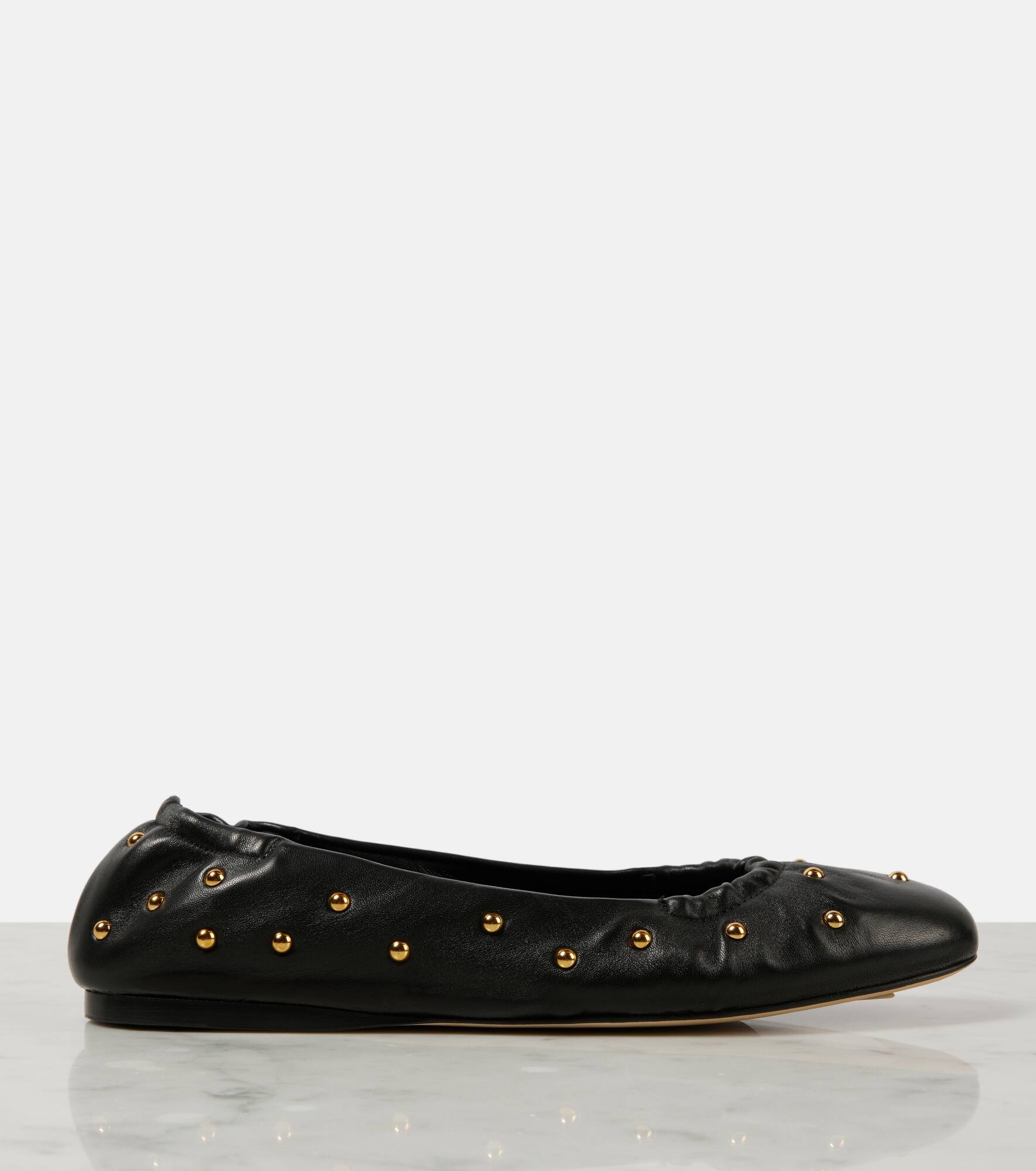 Eia studded leather ballet flats - 6