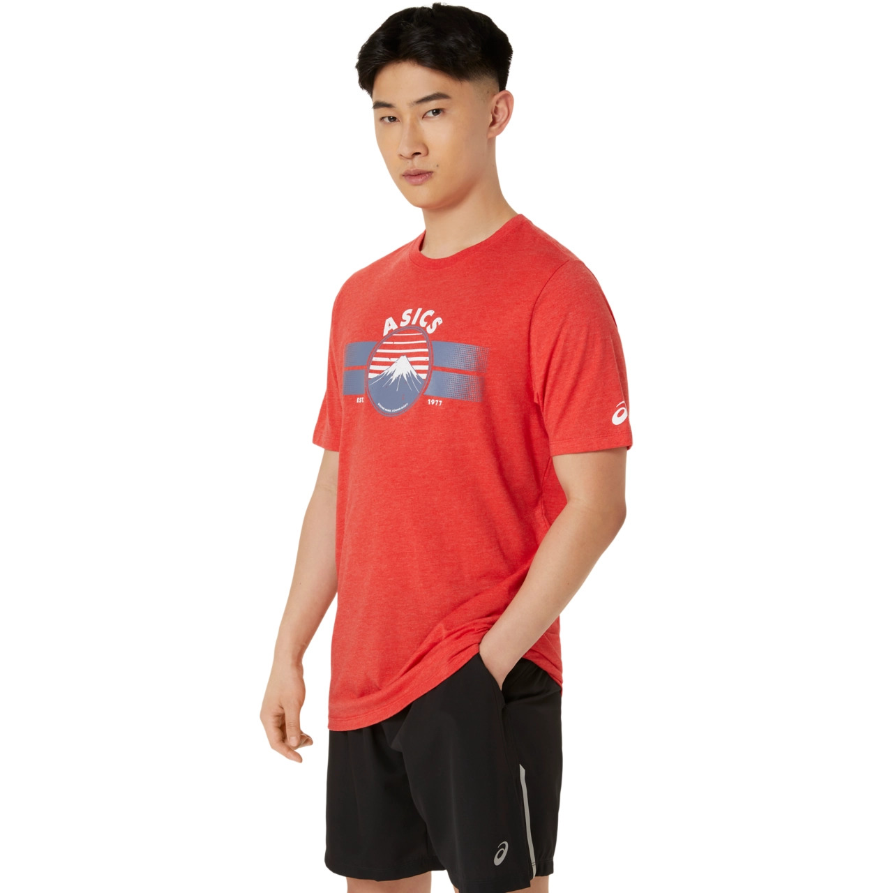UNISEX ASICS EST 1977 MTN TEE - 3