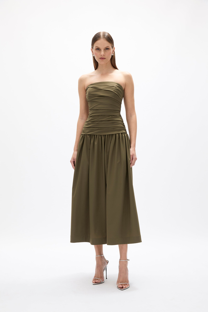 GALE STRAPLESS DRESS 1
