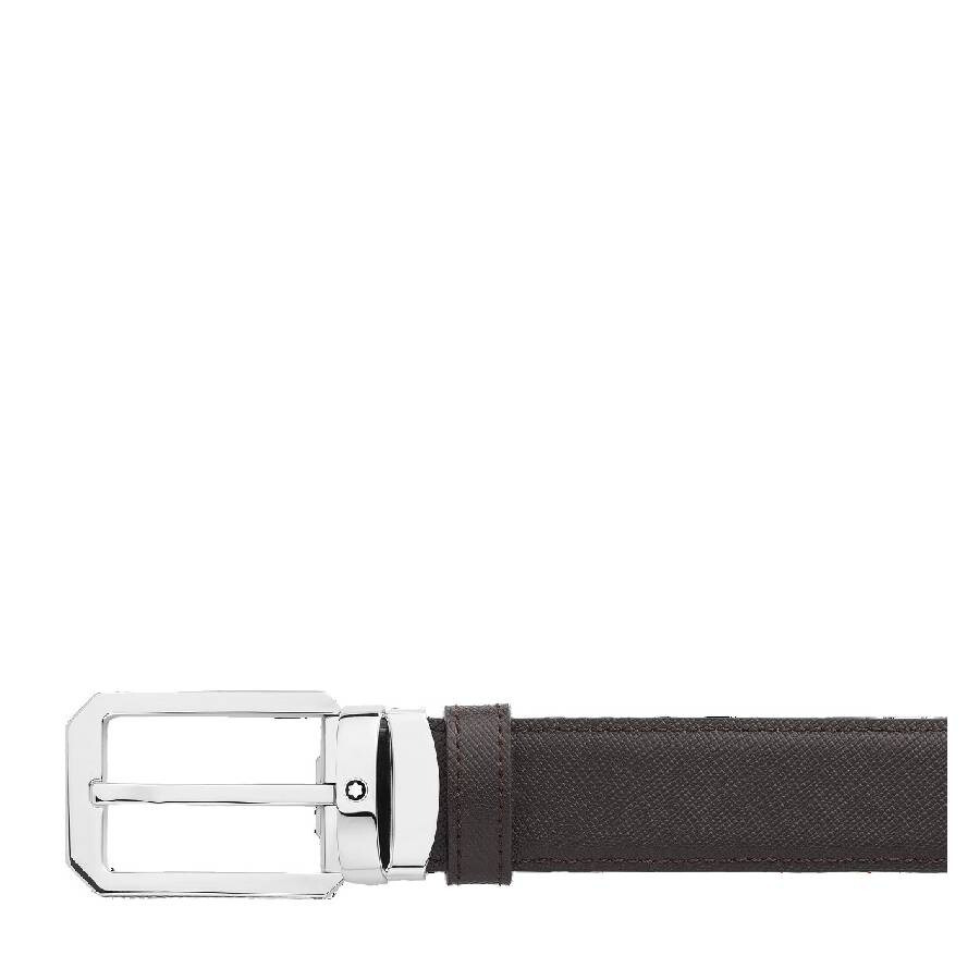 Montblanc Reversible Leather Belt – Black/Brown, 30 mm - 2