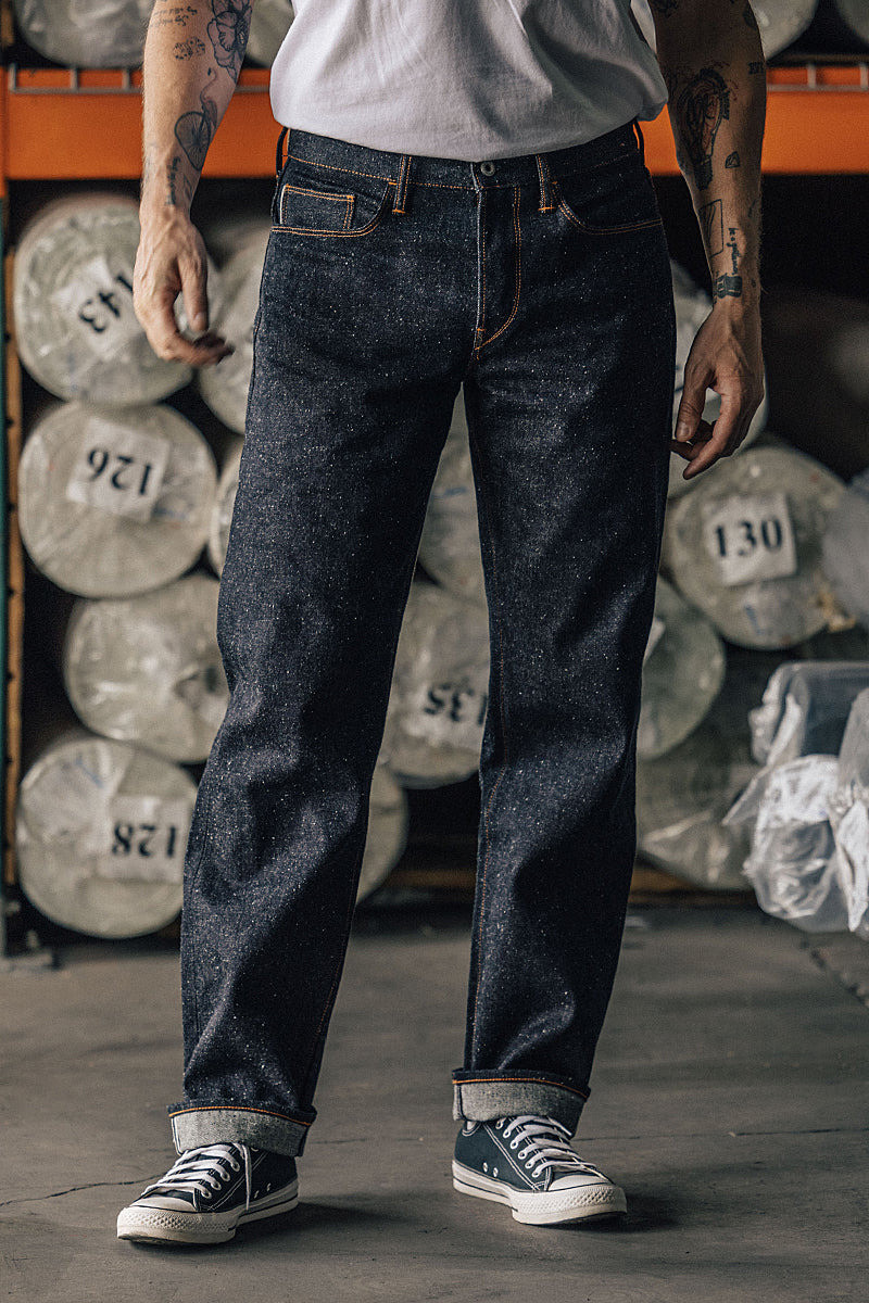 [The Studio] The Barrel Classic Straight Old Nep - Indigo Raw 13.5oz Selvedge 1