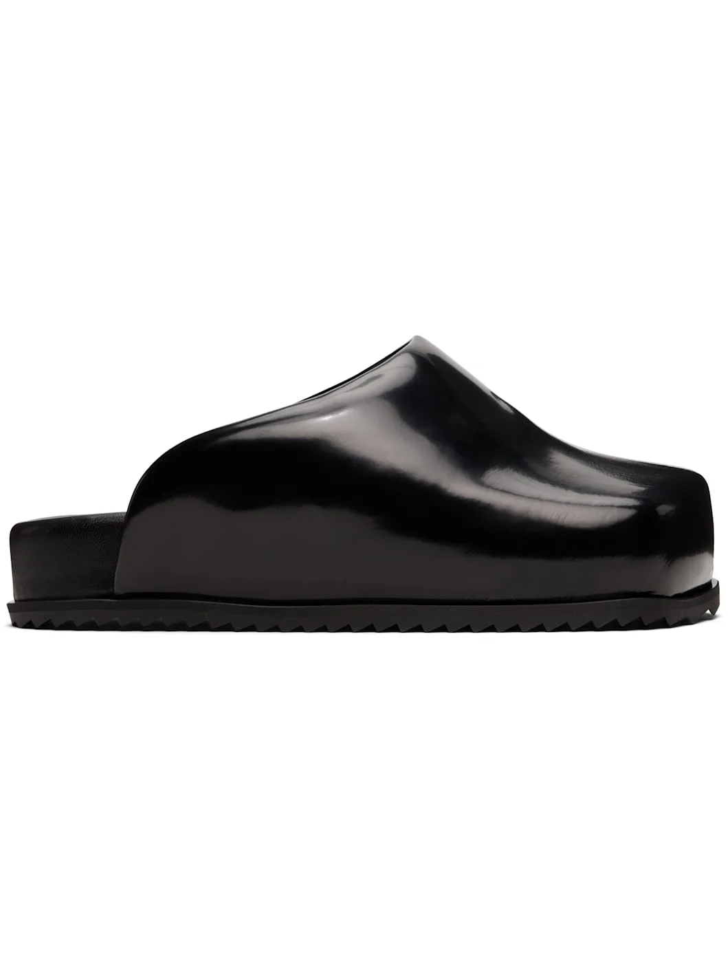 Black Truck Slide Loafers - 1