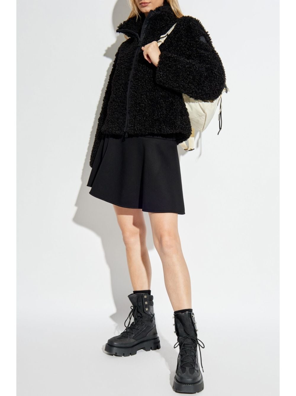 faux shearling jacket - 2