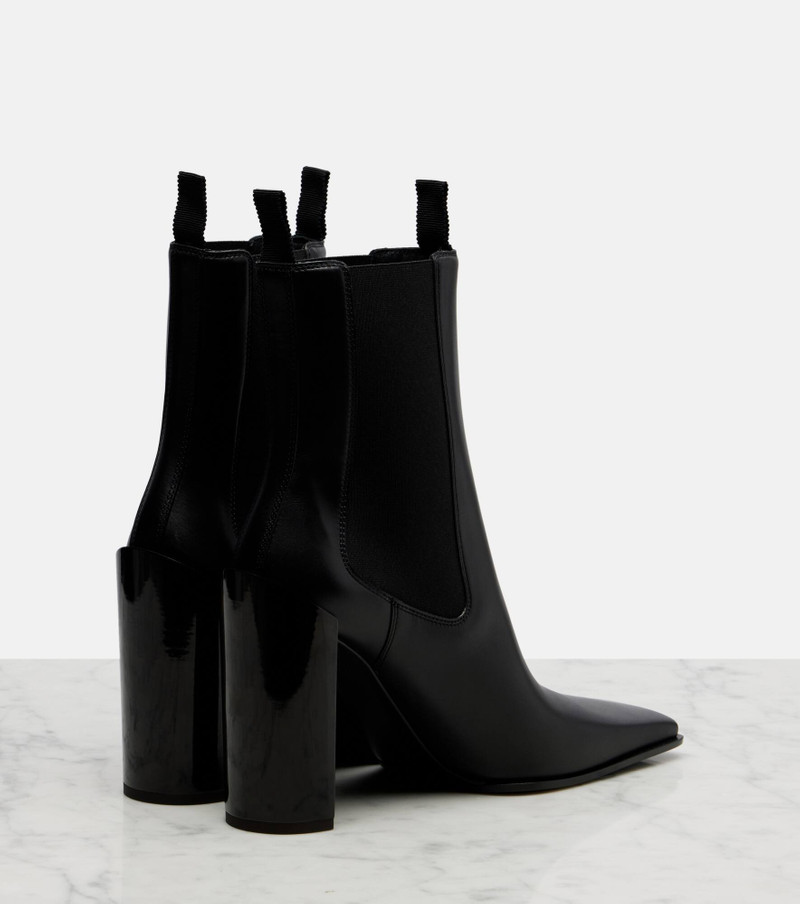 Alaïa 90 leather Chelsea boots outlook