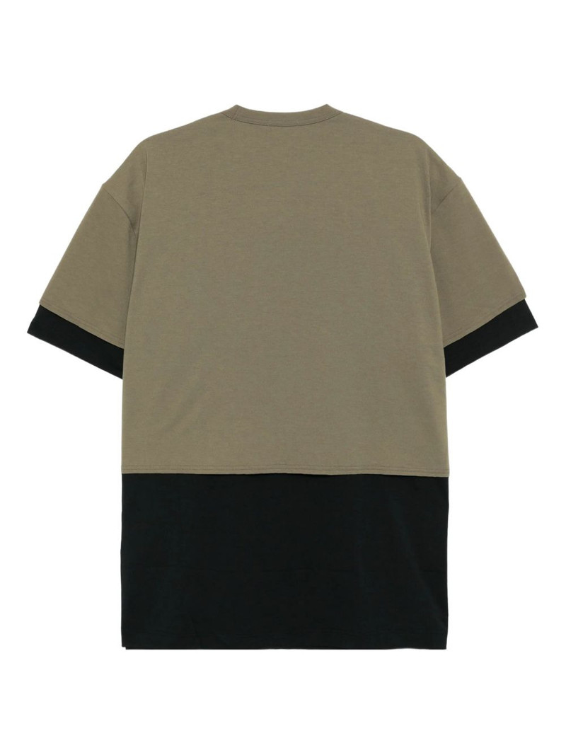 Comme des Garçons Homme Plus two-tone T-Shirt outlook