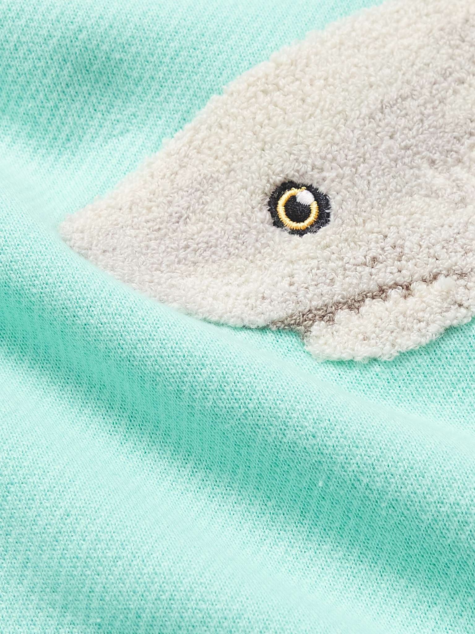 Embroidered Cotton-Jersey Sweatshirt - 3