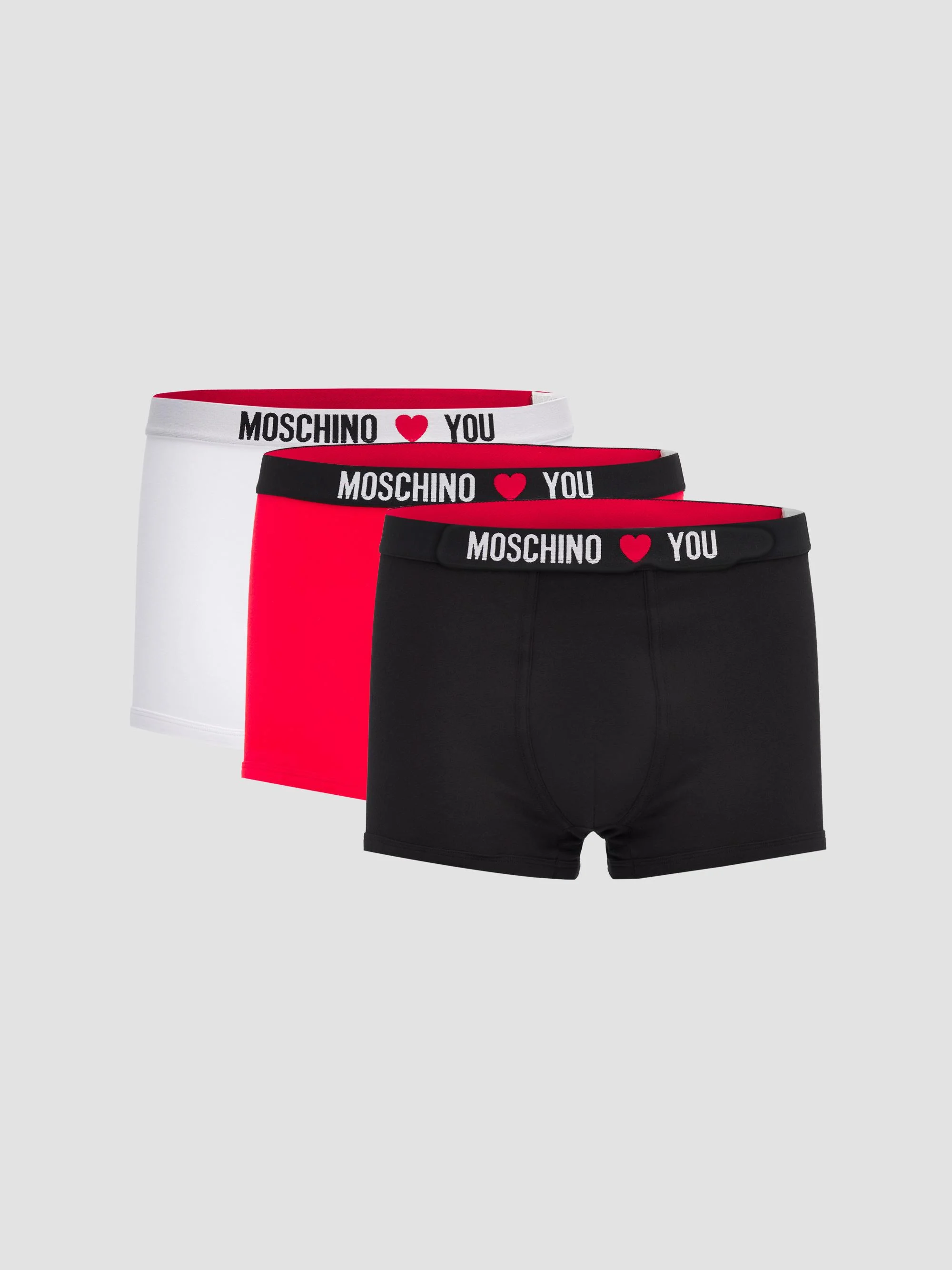 Men's My Valentine Stretch-Jersey Variety Boxer Briefs 3-Pack - Multi - 1