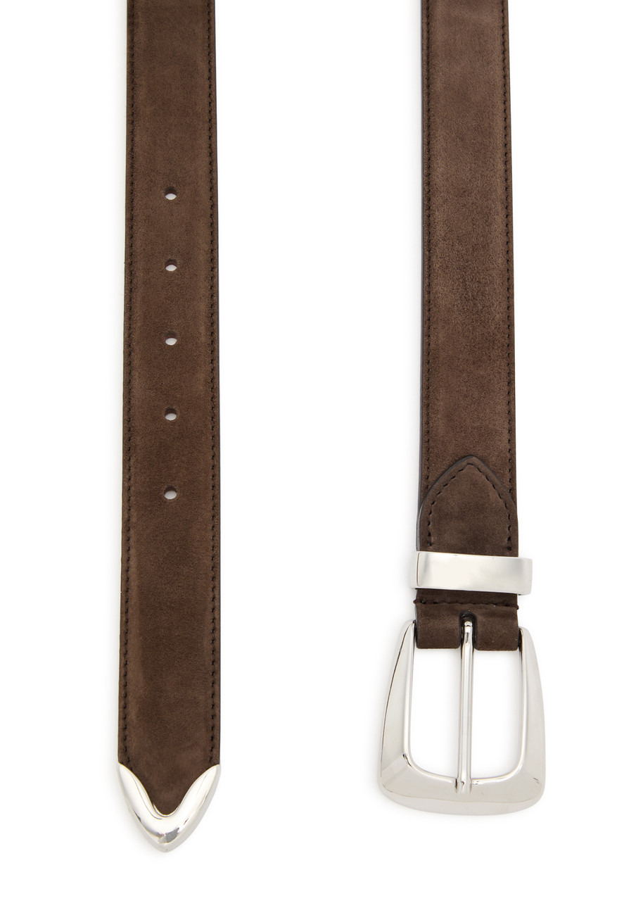 Khaite Benny Suede Belt - 3