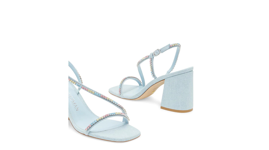 Soiree Crystal 85 Block Sandal - 3