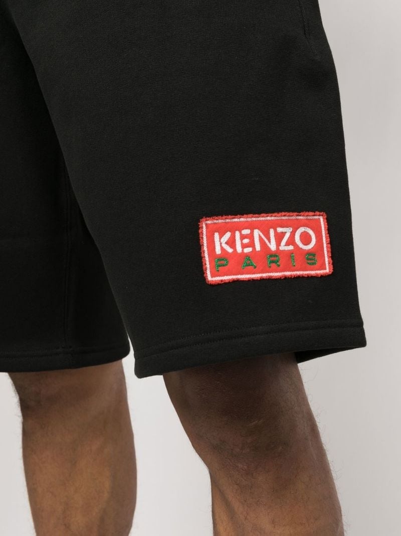 logo-patch detail shorts - 5