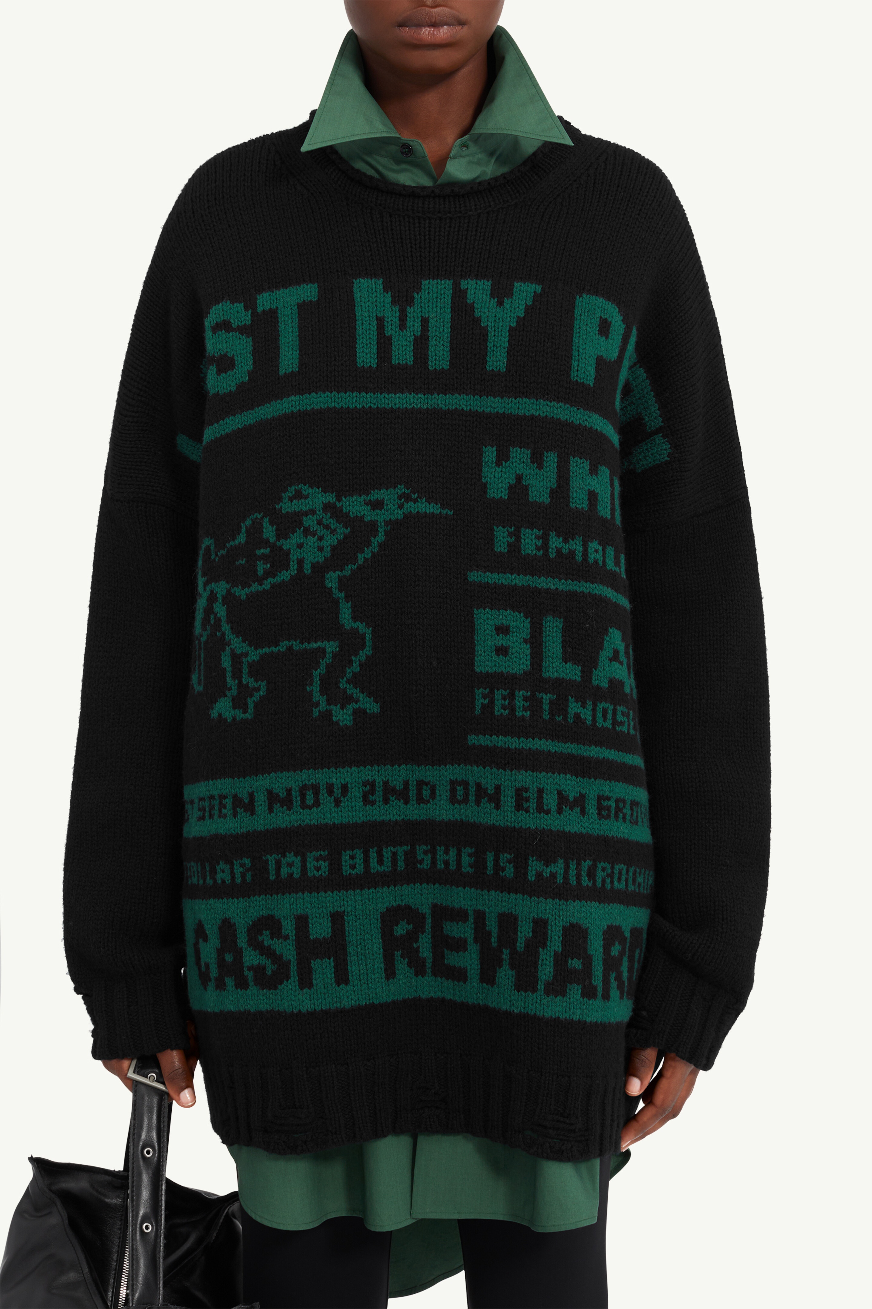 Wool jacquard jumper - 5