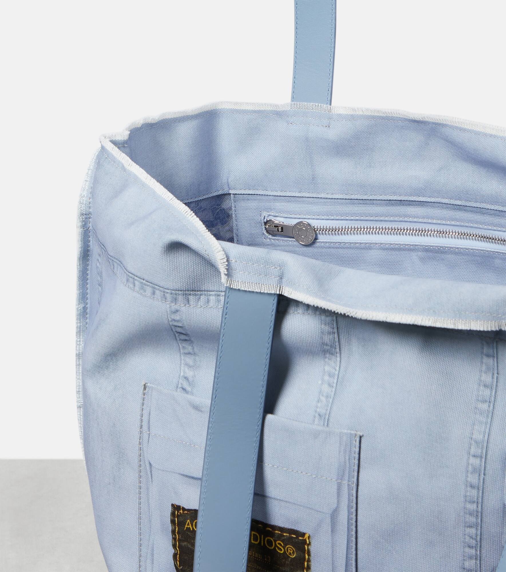 Midsummer Large cotton canvas tote bag - 3