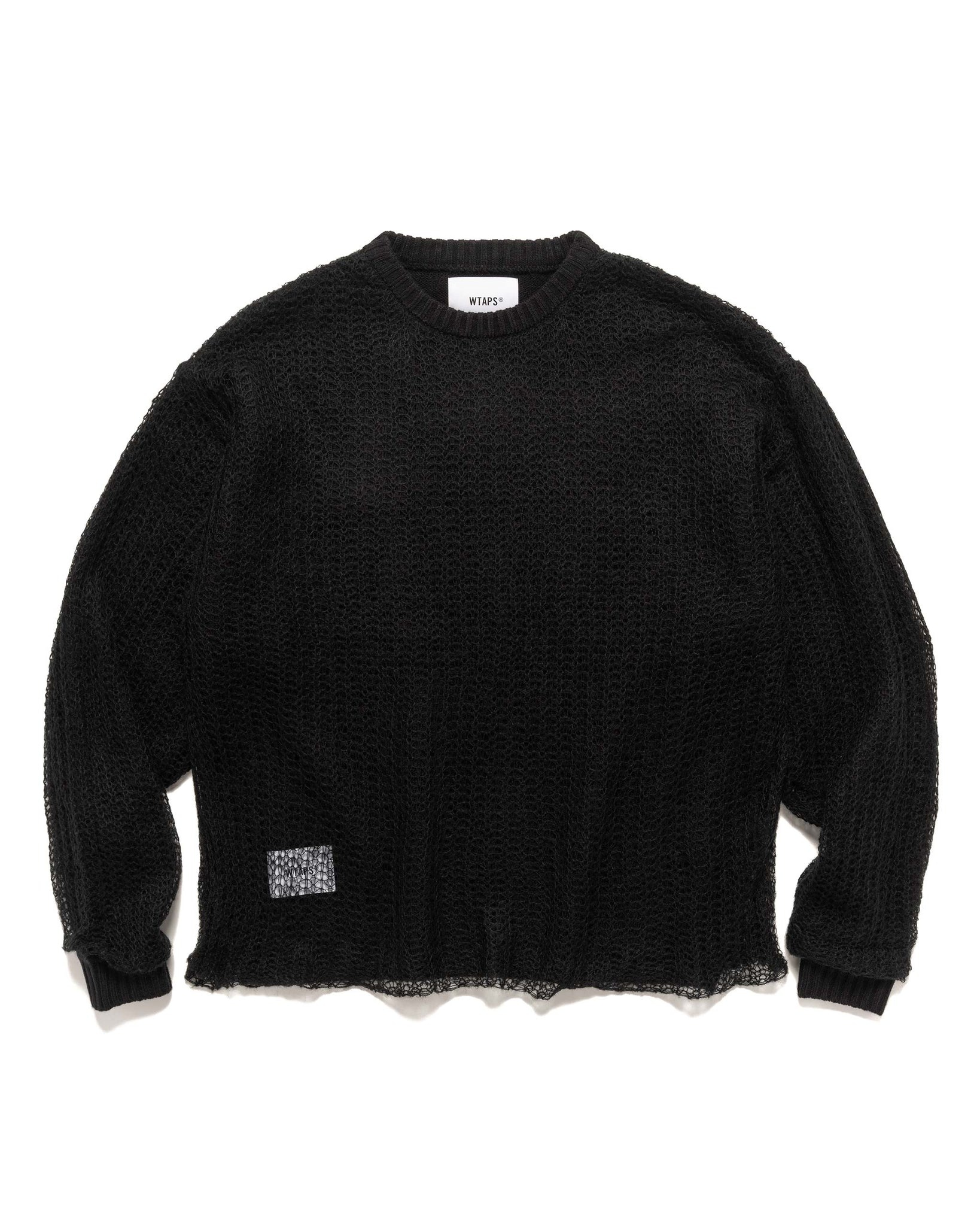 SMALL01WTAPS OBSVR SWEATER ACRYLIC. X3.0 黒S