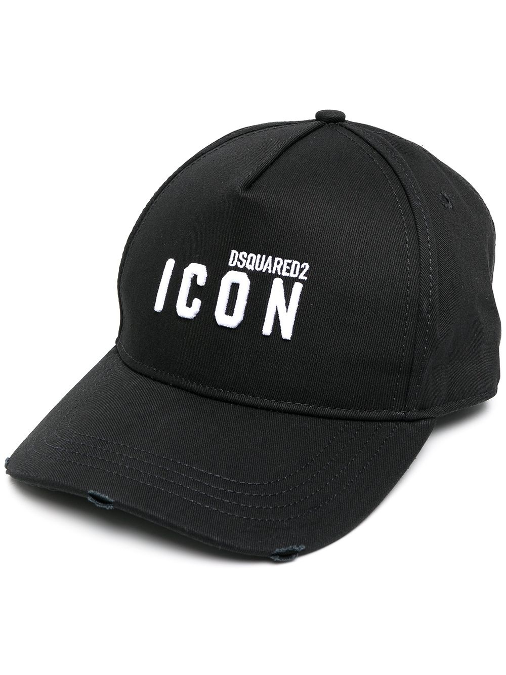 embroidered-logo baseball cap - 1