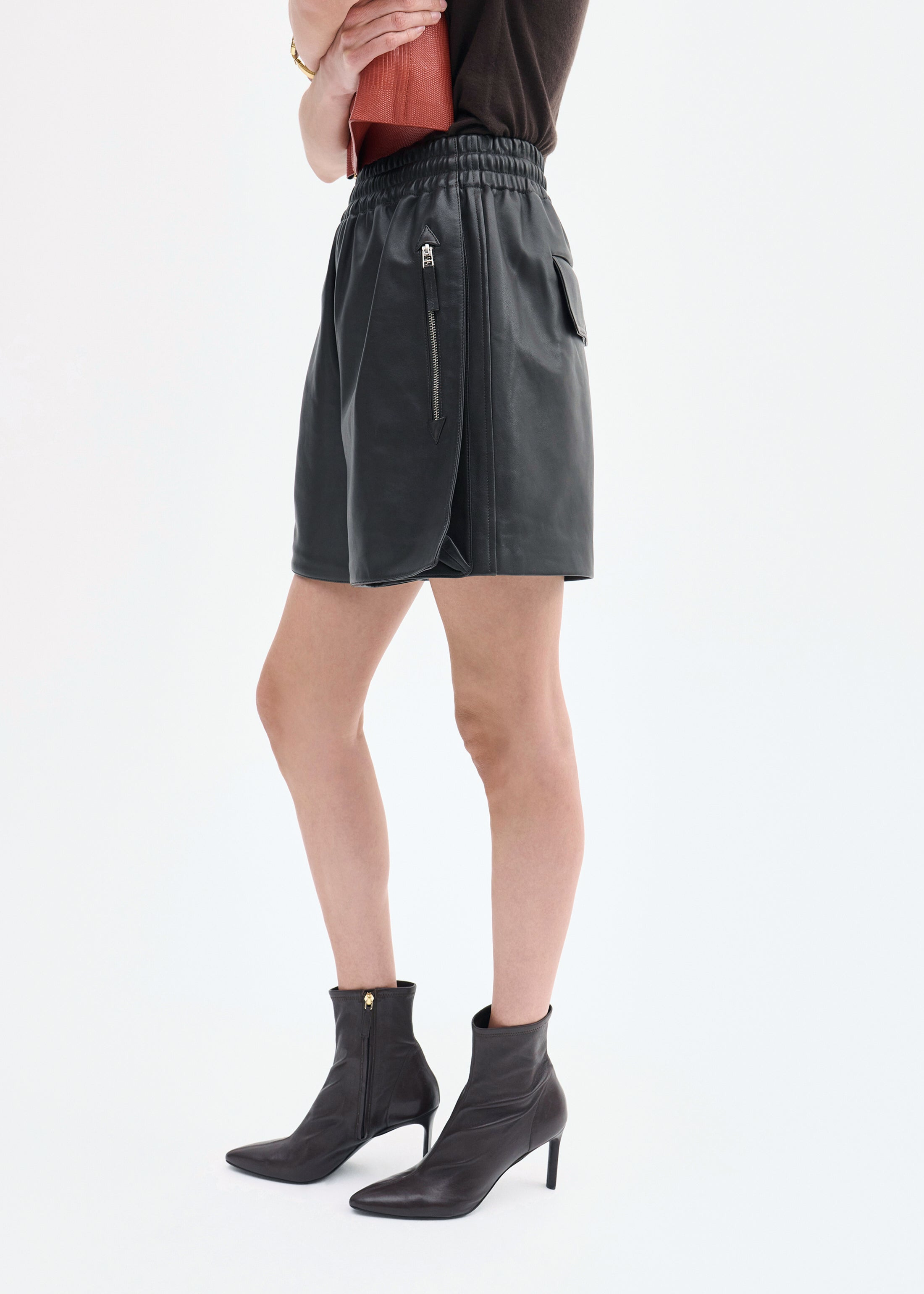 Combat Short in Leather - 4