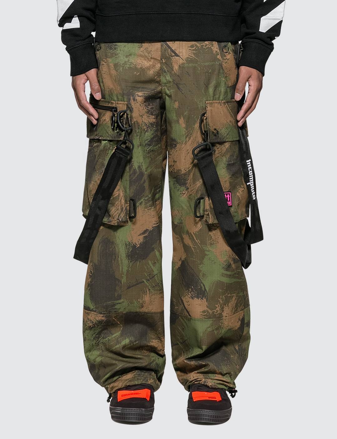 Paintbrush Bondage Cargo Pants - 1