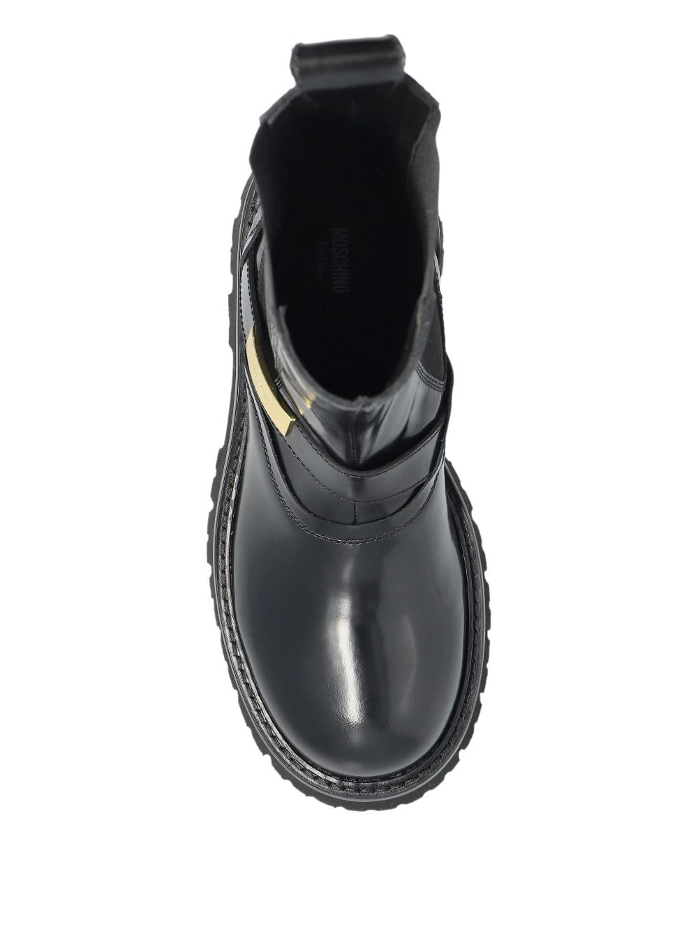 strap-detail chelsea boots - 3