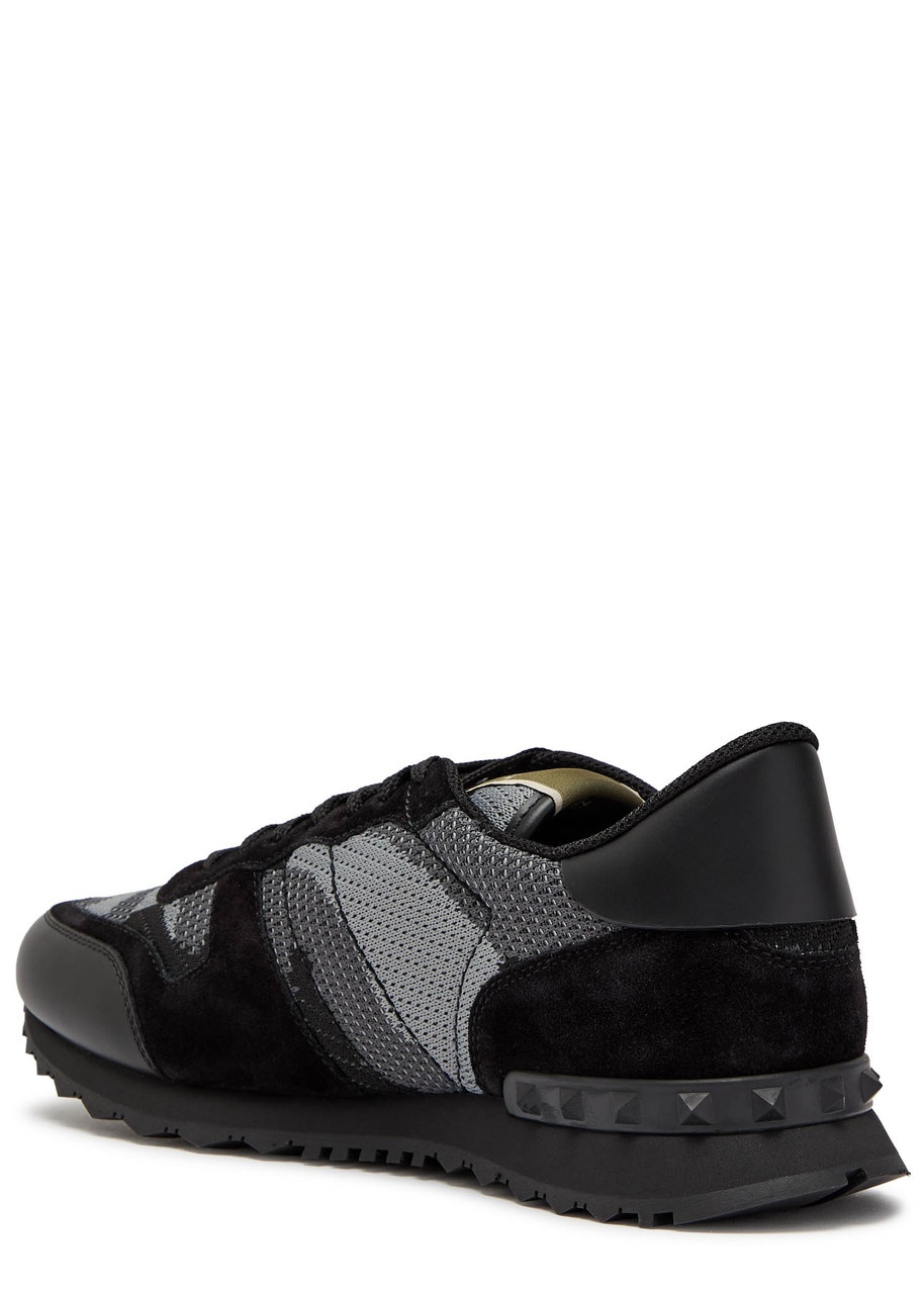 Valentino Garavani Rockrunner Camouflage-jacquard Sneakers - 2